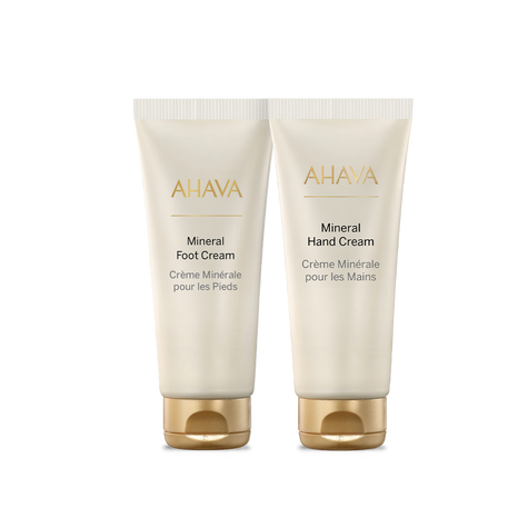 AHAVA El dúo Velvet Touch para una piel sedosa con minerales del Mar Muerto.