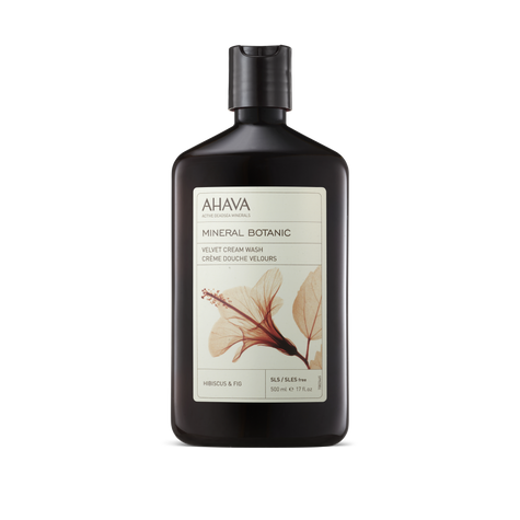 dead sea Mineral Botanic Cream Wash - Hibiscus & Fig