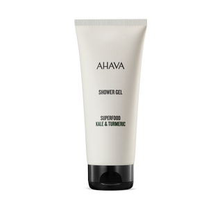 Gel de ducha AHAVA® Mar Muerto - Col y Cúrcuma