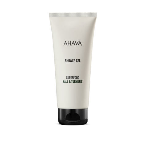 Gel de ducha AHAVA® Mar Muerto - Col y Cúrcuma