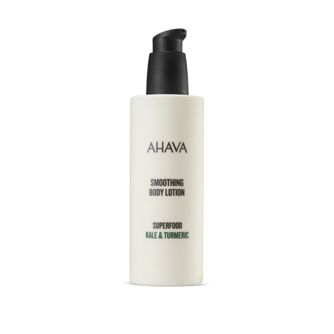 AHAVA® Loción Corporal Suavizante Mar Muerto Col Kale & Cúrcuma