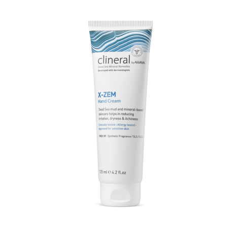 Clineral X-ZEM Crema de Manos Mineral del Mar Muerto